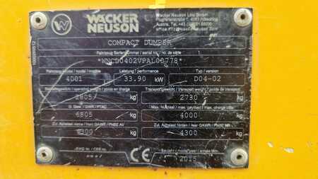 Minidampry 2015 Wacker Neuson 4001S (12)