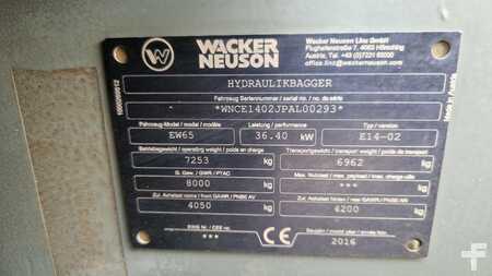 Mobil grävmaskin 2016 Wacker Neuson EW 65 (11)