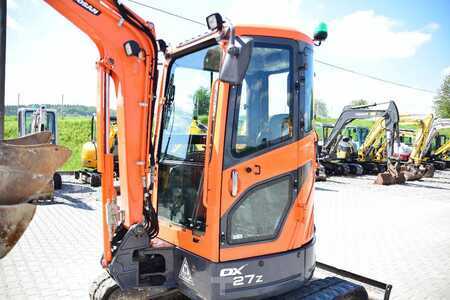 Mini kotrógép 2019 Doosan DX 27 Z JCB 8026 CTS CAT 302.7 Takeuchi TB228 (5)