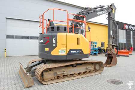 Kettenbagger 2019 Volvo ECR 145 EL dozer blade (11)