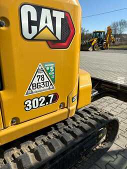 Minibagry 2022 Caterpillar 302.7 D CR  Original Counterweight (1)