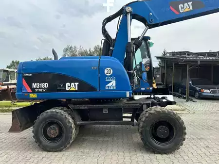 Escavadora de rodas 2009 Caterpillar M 318 D (6)