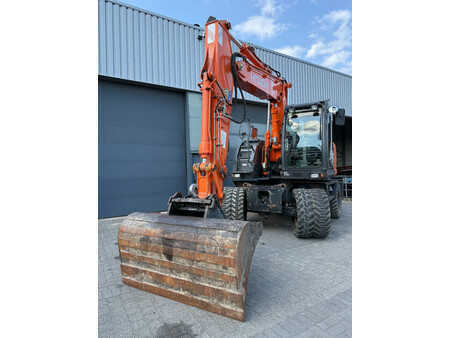 Mobilní bagry 2011 Hitachi ZX145W-3 mobiele kraan (4)
