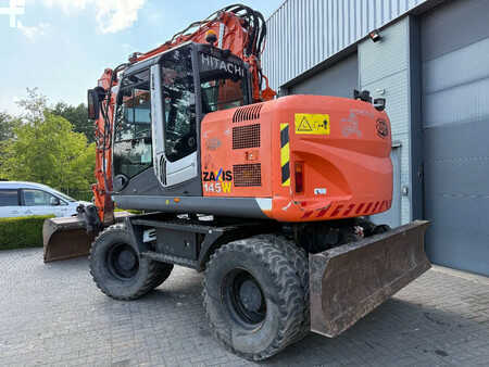 Mobilní bagry 2011 Hitachi ZX145W-3 mobiele kraan (5)