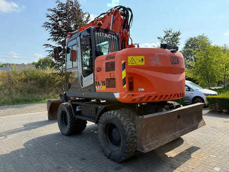 Mobilní bagry 2011 Hitachi ZX145W-3 mobiele kraan (9)