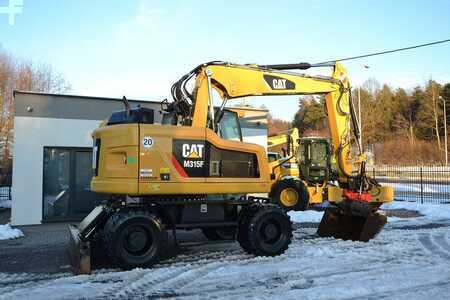 Mobil gravemaskin 2018 Caterpillar M 315 F ROTOTIL R5 (11)