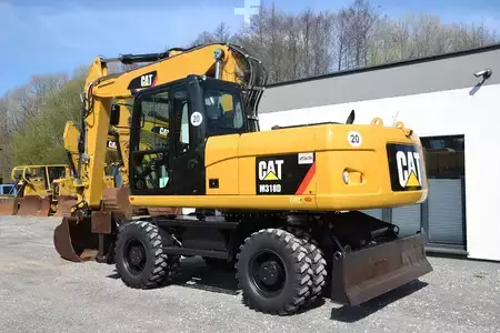 Koparki kołowe 2014 Caterpillar M 318 D (6)