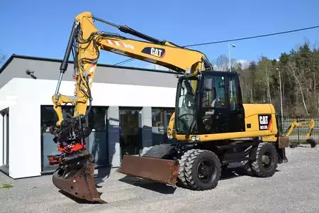 Mobil gravemaskin 2013 Caterpillar M 313 D ROTOTILT (1)