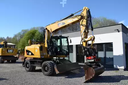 Mobil gravemaskin 2013 Caterpillar M 313 D ROTOTILT (14)