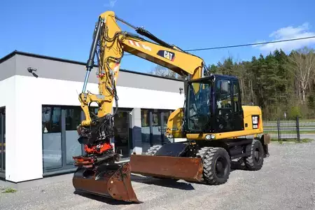 Mobil gravemaskin 2013 Caterpillar M 313 D ROTOTILT (2)