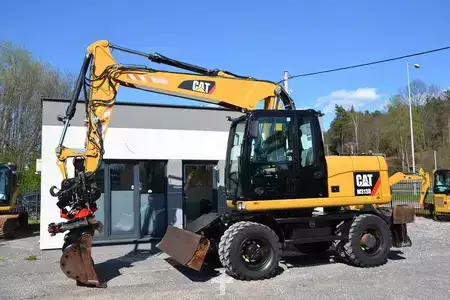 Mobil gravemaskin 2013 Caterpillar M 313 D ROTOTILT (3)
