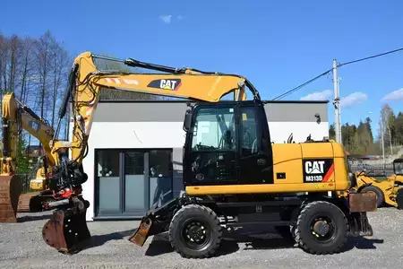 Mobil gravemaskin 2013 Caterpillar M 313 D ROTOTILT (4)