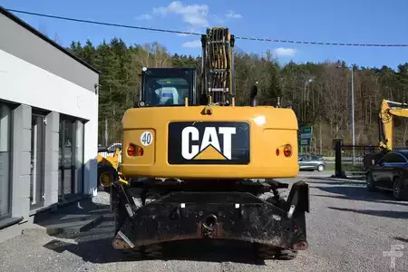 Mobil gravemaskin 2013 Caterpillar M 313 D ROTOTILT (8)