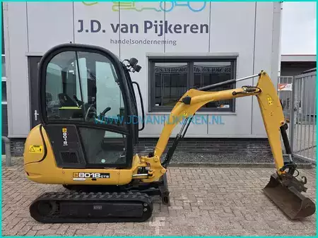 Minigraafmachines 2011 JCB 8018 2627hours+3x bucket+hydraulic (15)