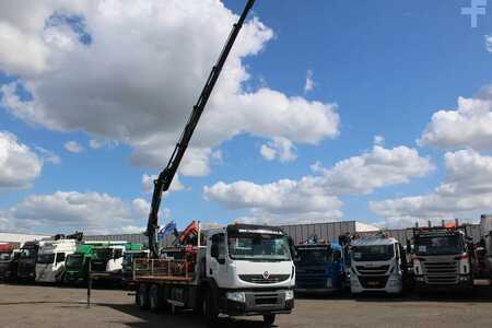 Mobile Cranes 2008 Renault Kerax 370 + HIAB 166-4 HIDRUO + 6X4 + MANUAL + SPRING + REMOTE + (2)