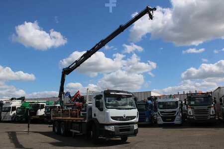 Mobile Cranes 2008 Renault Kerax 370 + HIAB 166-4 HIDRUO + 6X4 + MANUAL + SPRING + REMOTE + (4)