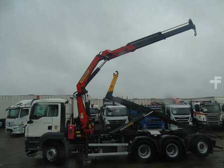 Lastkraftwagen 2009 MAN TGS 35.440 + PALFINGER 24500 + 8X4 + EURO 5 + REMOTE (3)