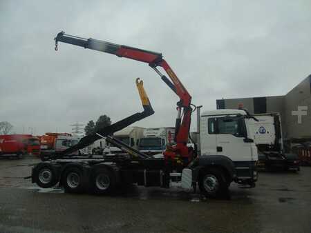 Lastkraftwagen 2009 MAN TGS 35.440 + PALFINGER 24500 + 8X4 + EURO 5 + REMOTE (4)