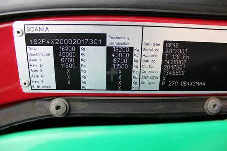 Náklaďák 2006 Scania P 270 + PERFECT CONDITION + PTO (18)