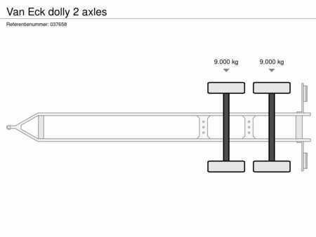 Traileri 2008 Van Eck dolly 2 axles (17)