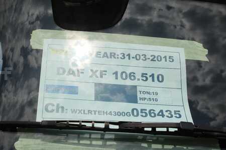 Mobile Cranes 2015 DAF XF 106.510 + PALFINGER 330002EH + EURO 6 (18)