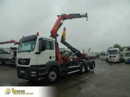 Mobilkraner 2009 MAN TGS 35.440 + PALFINGER 24500 + 8X4 + EURO 5 + REMOTE (1)
