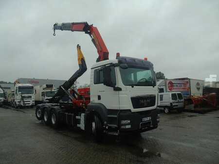 Mobilkraner 2009 MAN TGS 35.440 + PALFINGER 24500 + 8X4 + EURO 5 + REMOTE (6)