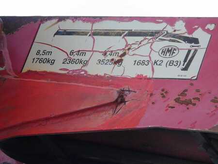 Náklaďák 2003 DAF CF 85.380 + MANUAL + HMF 1680 + HYVA + 6X2 (8)