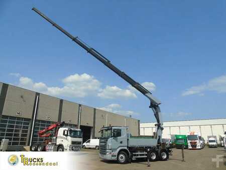 Mobilní jeřáby 2007 Scania R 420 + PALFINGER 72002 + 7 EXTENTIONS + 6X4 + REMOTE (1)