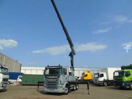 Mobilní jeřáby 2007 Scania R 420 + PALFINGER 72002 + 7 EXTENTIONS + 6X4 + REMOTE (16)