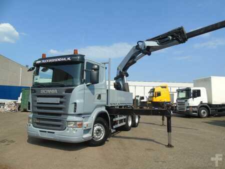 Mobilní jeřáby 2007 Scania R 420 + PALFINGER 72002 + 7 EXTENTIONS + 6X4 + REMOTE (3)