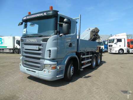 Mobilní jeřáby 2007 Scania R 420 + PALFINGER 72002 + 7 EXTENTIONS + 6X4 + REMOTE (6)