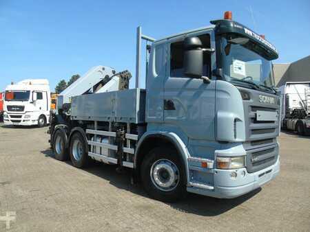 Mobilní jeřáby 2007 Scania R 420 + PALFINGER 72002 + 7 EXTENTIONS + 6X4 + REMOTE (7)