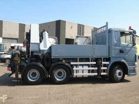 Mobilní jeřáby 2007 Scania R 420 + PALFINGER 72002 + 7 EXTENTIONS + 6X4 + REMOTE (9)