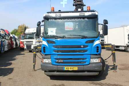 Náklaďák 2016 Scania P410 P 410 + PALFINGER EPSILON + HOOK + 8X2 STEERING AXLE (3)