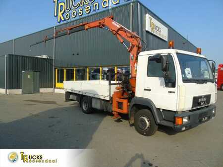 Mobila kranar 1999 MAN 8.163 + ATLAS 60.1 + MANUAL + EURO 2 + 127KM!! (1)