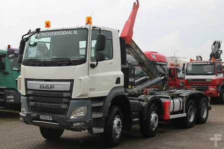Lastbil 2017 DAF CF 510 + 8X4 + HOOK 26TON + PERFCET CONDITION + 2X IN STOCK (9)