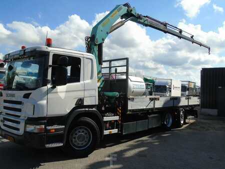 Guindastes móveis 2007 Scania P 380 + PALFINGER PK18.500 5x EXTENTION + 6X2 + STEERING AXLE + (2)