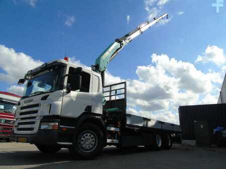 Guindastes móveis 2007 Scania P 380 + PALFINGER PK18.500 5x EXTENTION + 6X2 + STEERING AXLE + (3)