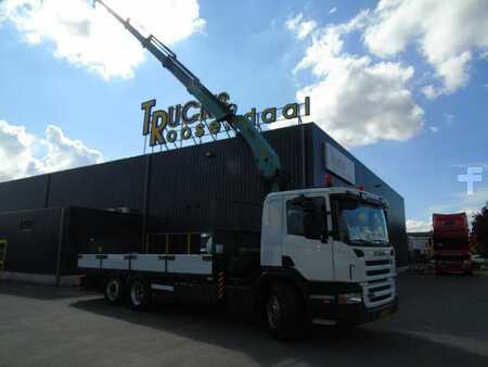 Guindastes móveis 2007 Scania P 380 + PALFINGER PK18.500 5x EXTENTION + 6X2 + STEERING AXLE + (6)