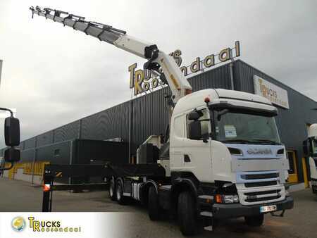 Lastkraftwagen 2014 Scania R 500 + PALFINGER 88002-EH + 8x EXT + 8X4 + EURO 5 + MANUAL (1)