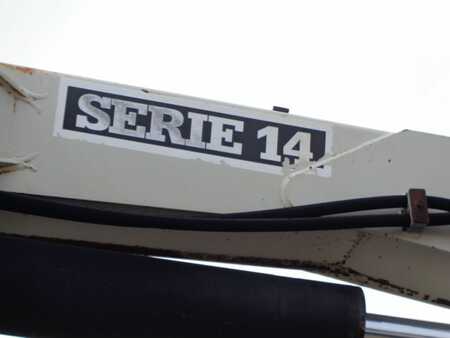 Mercedes-Benz SK 2433 + Semi-Auto + PTO + Serie 14 Crane + 3 pedals