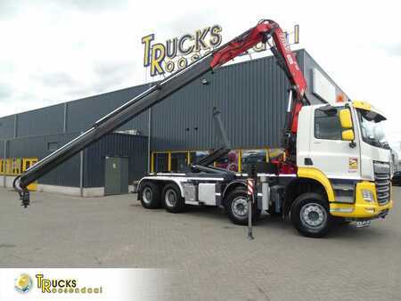 Náklaďák 2018 DAF CF 480 + FASSI 16T/M + 20T HOOK + 8X4 + REMOTE (1)