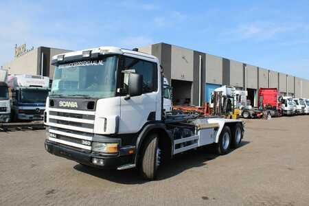 Kamion 1996 Scania P124-360 + HOOK + 6X2 + MANUAL + EURO 2 (3)