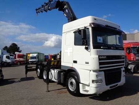 Mobiele kranen 2006 DAF XF 95.380 + Crane HIAB 400E + 6X2 + AIRCO (3)