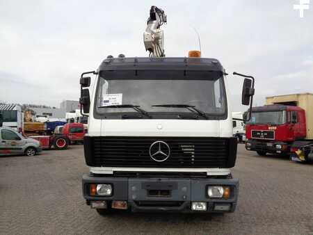 Truck 1992 Mercedes-Benz SK 2433 + Semi-Auto + PTO + Serie 14 Crane + 3 pedals (2)