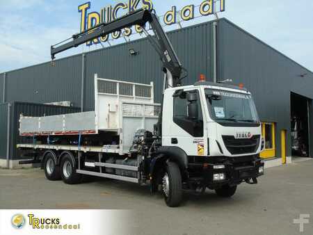 Mobila kranar 2013 Iveco Eurotrakker 360 EEV + HIAB 144B- 2 + 6X4 + REMOTE + SPRING/BIG A (1)
