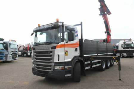 Siirrettävät nosturit 2012 Scania G 480 + PALFINGER 500002EH 6x / JIB 3x + 8x4 STEERING + REMOTE (3)
