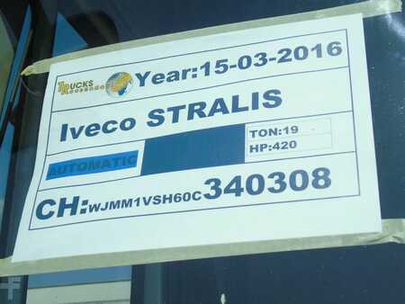 Náklaďák 2016 Iveco Stralis 420 + EURO 6 + 580KM (18)