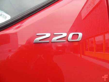 Lastkraftwagen 2016 DAF LF 220 + CARRIER SUPRA 850 + 16T + EURO 6 (17)